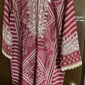 Embroidered Dress pakistani brand New